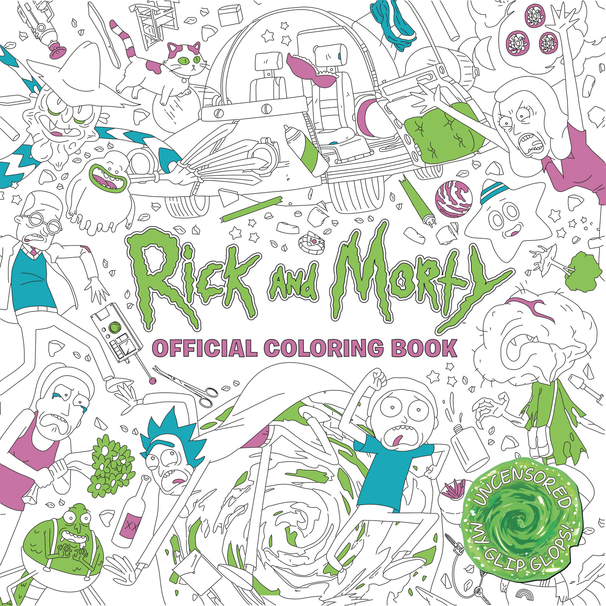 Rick and Morty Rick And Morty Official Coloring Book