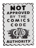 Not Approved Comic Pin