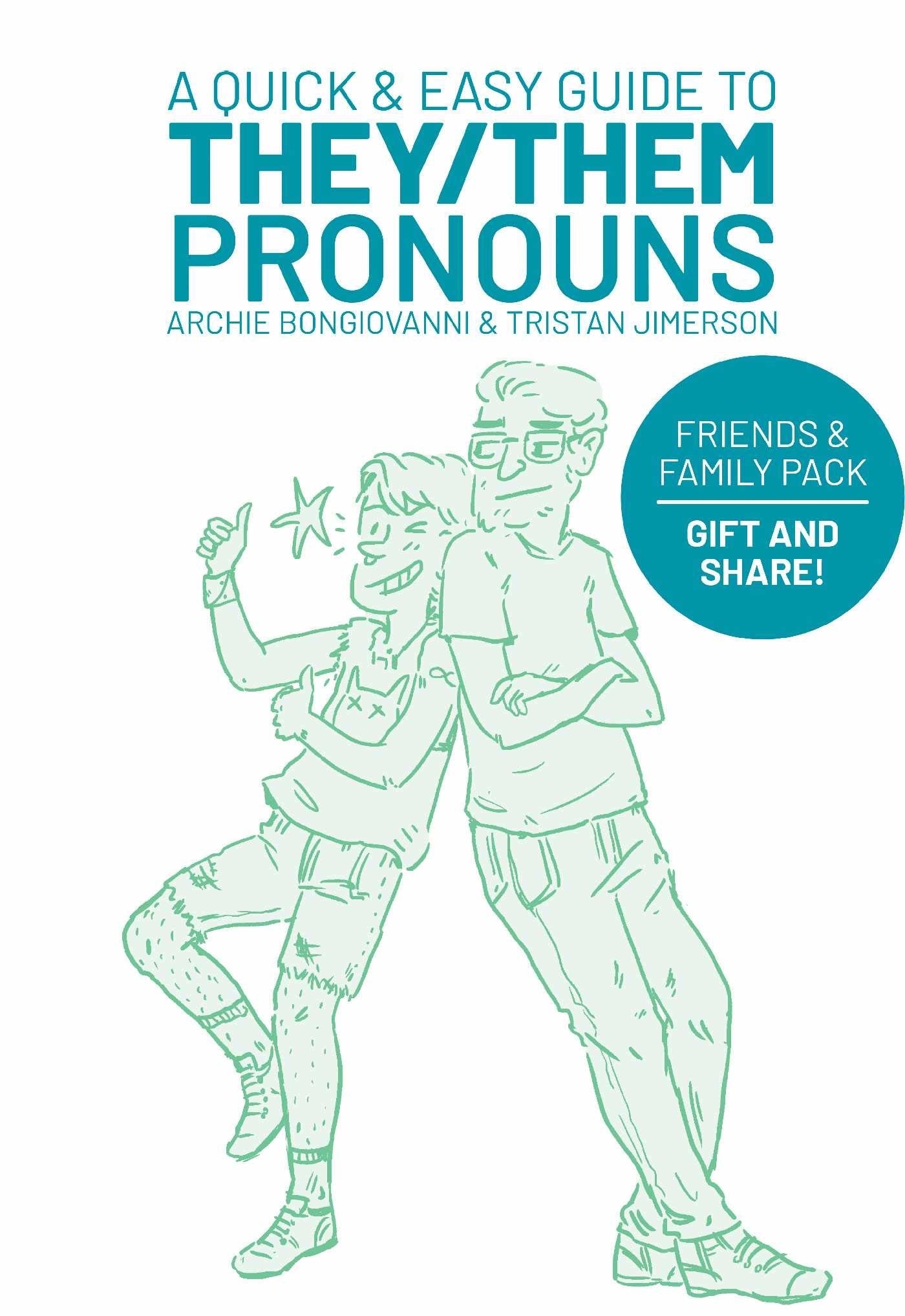 Quick & Easy Guides They/Them Pronouns: Friends & Family Bundle 5Pk