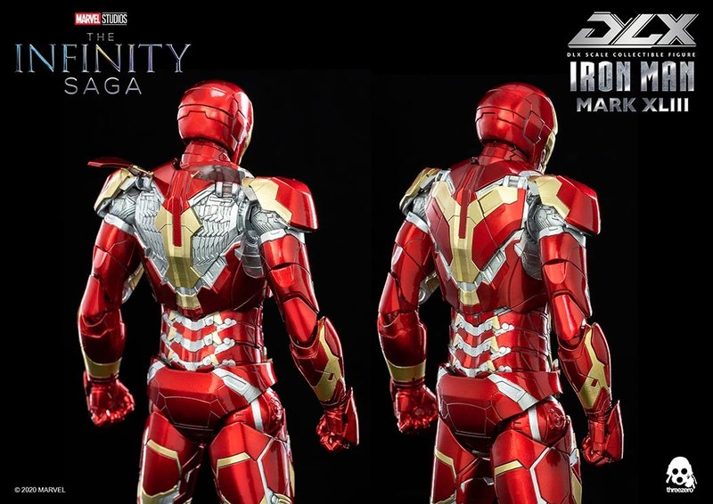 Avengers: Infinity Saga Iron Man Mark 43 DLX 1:12 Figure - Revenge Of