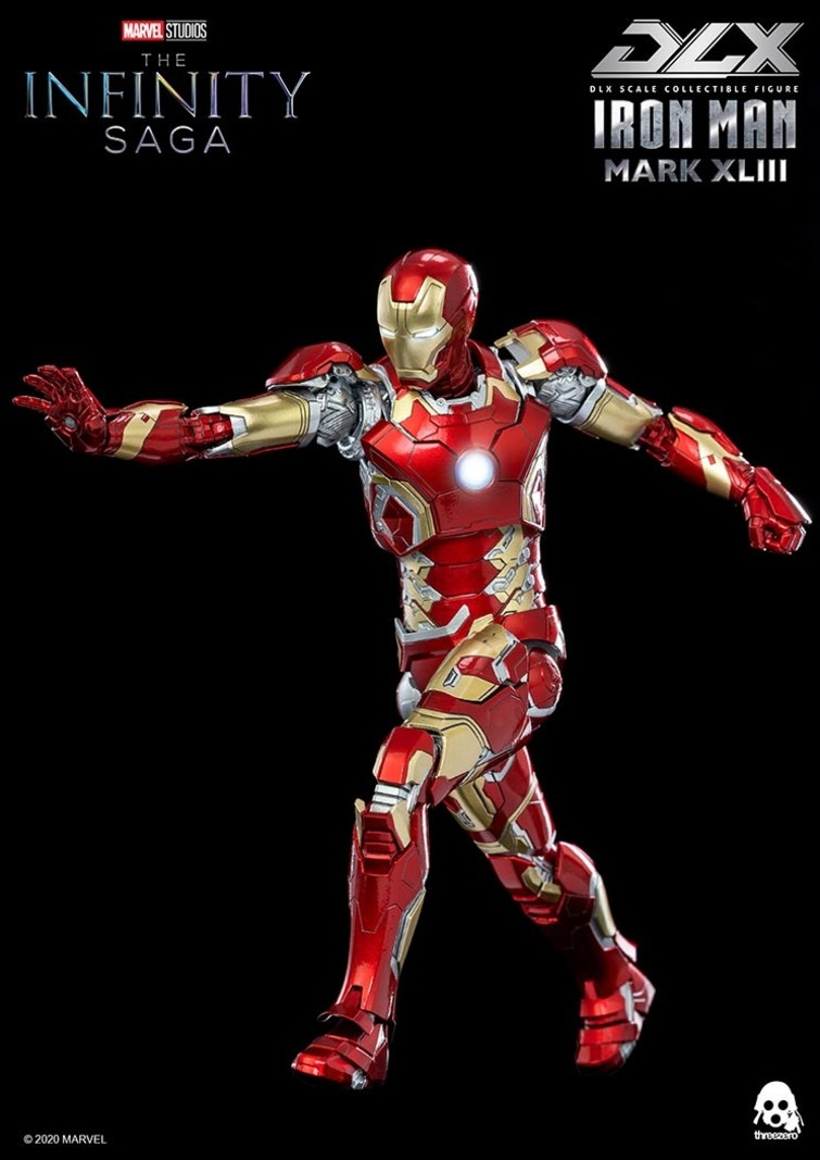 Avengers: Infinity Saga Iron Man Mark 43 DLX 1:12 Figure - Revenge Of