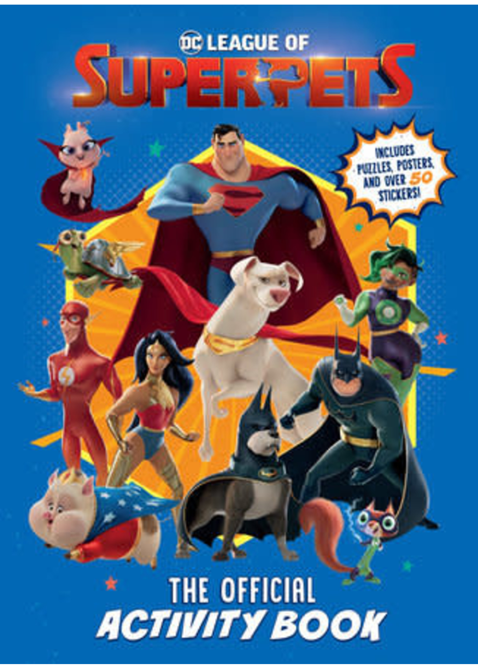 DC League Of Super-Pets: The Official Activity Book (Dc League Of Super-Pets Movie)