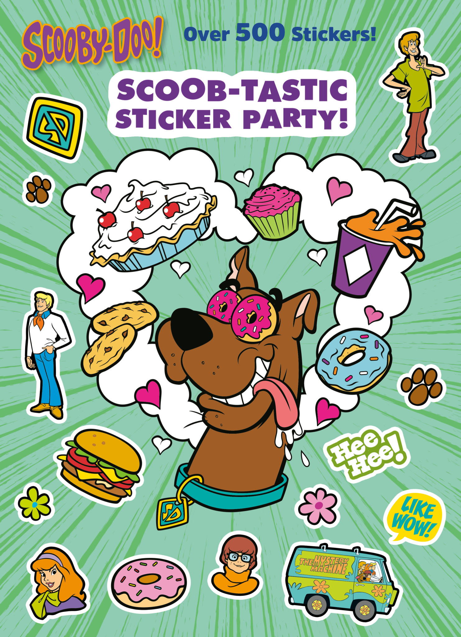 Golden Books Scoob-Tastic Sticker Party! (Scooby-Doo)