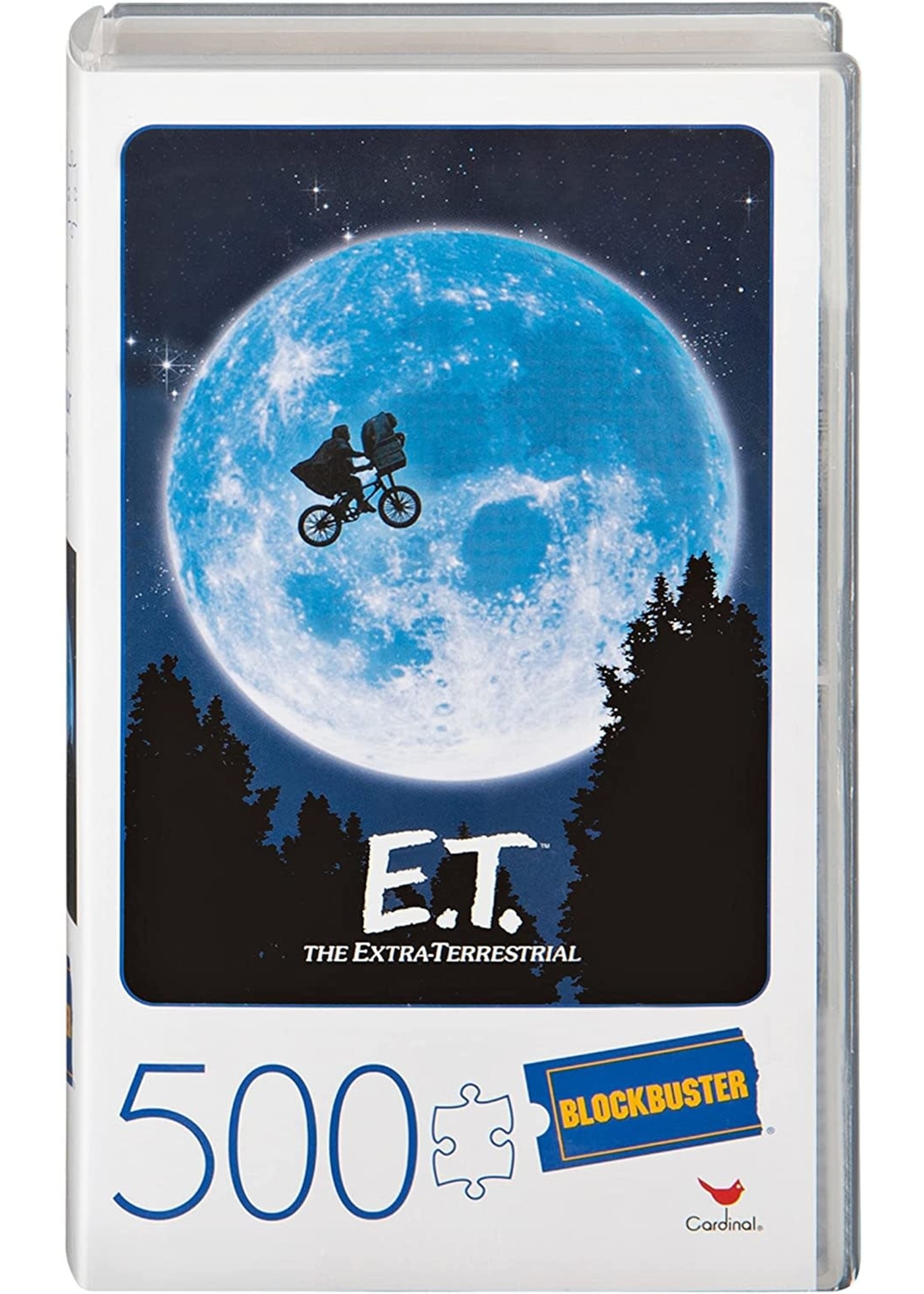 E.T.  Retro Blockbuster VHS Video Case 500-Piece Puzzle