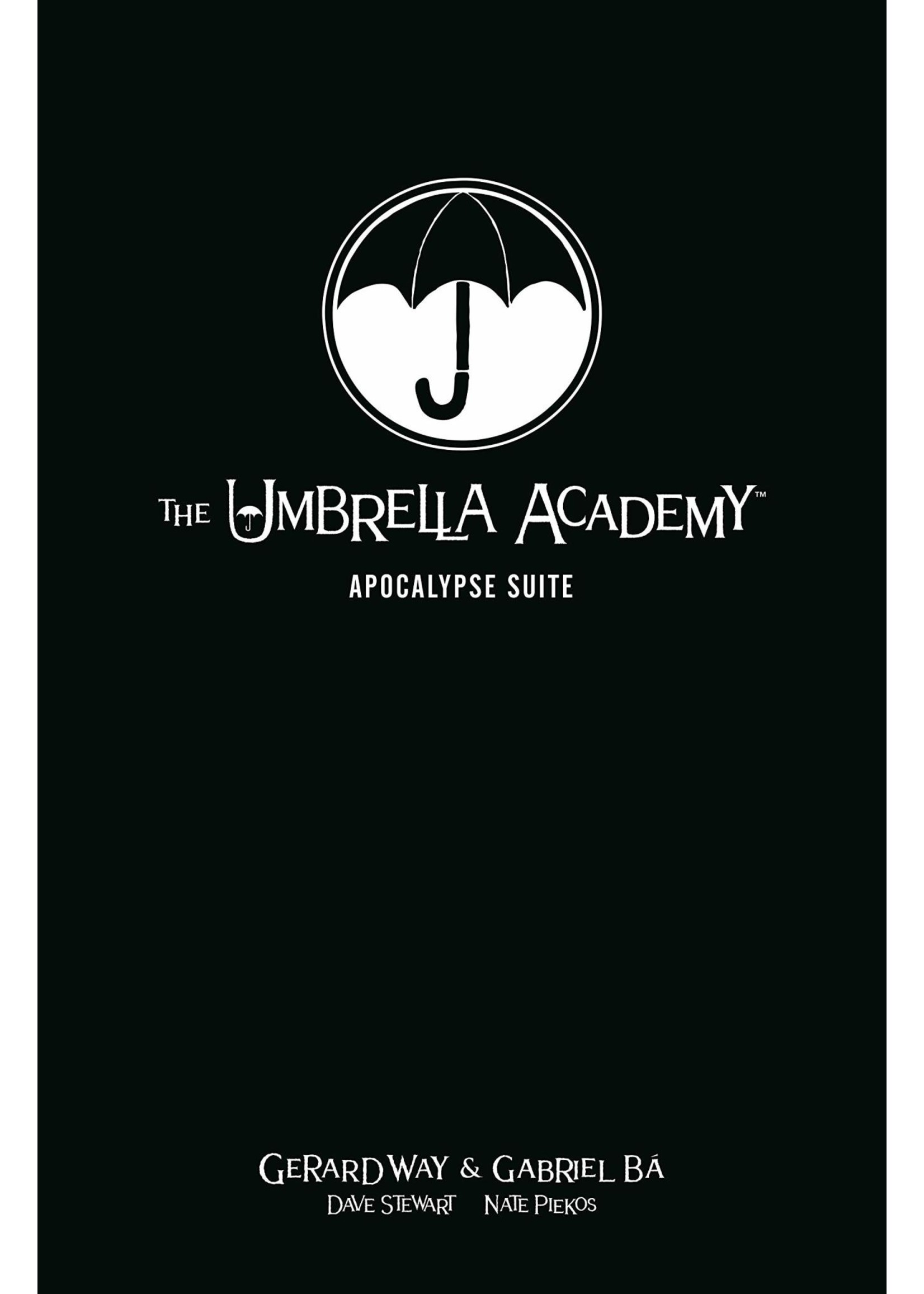 Umbrella Academy Library Edition Hc Vol 01 Apocalypse Suite