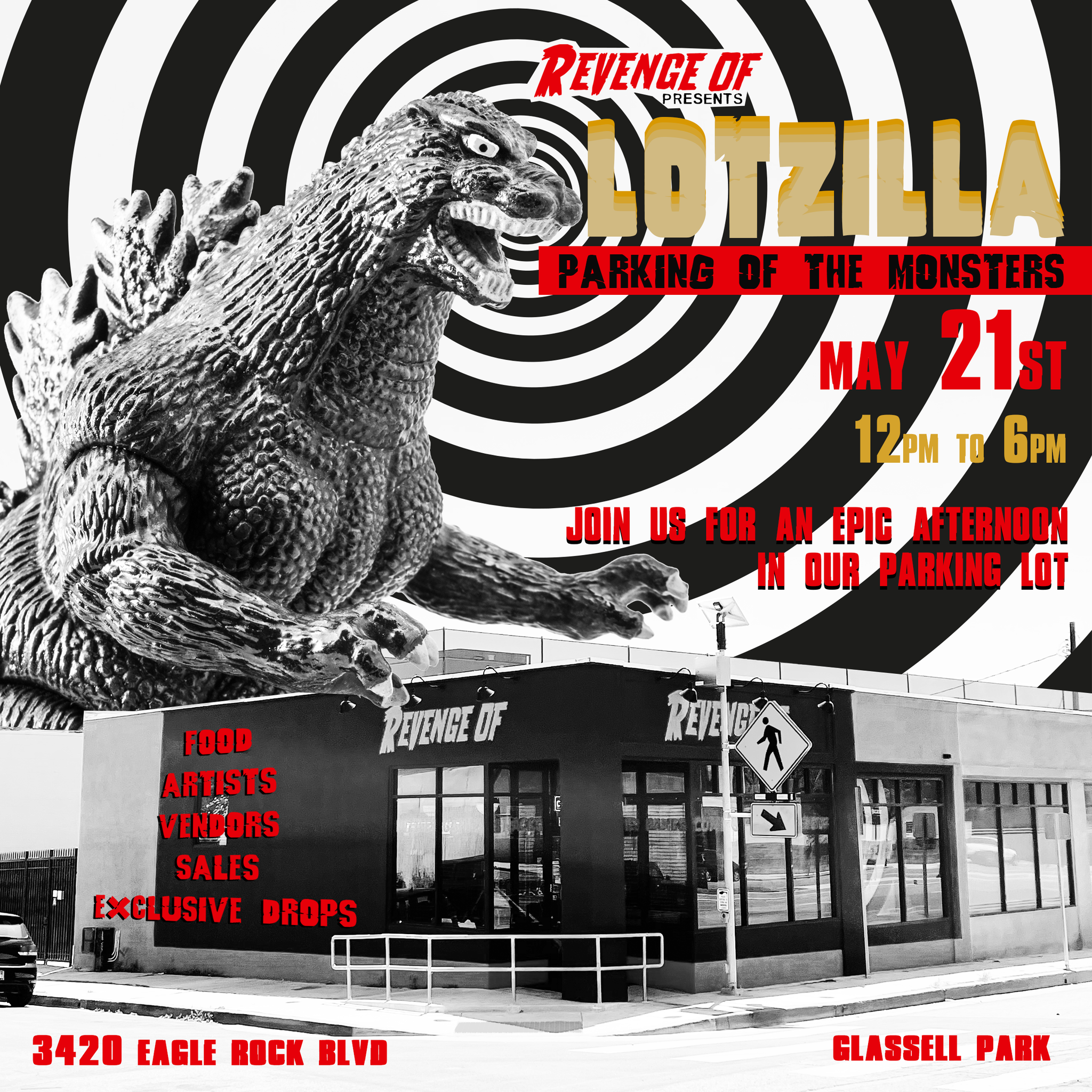 LotZilla starting Saturday May 21st!