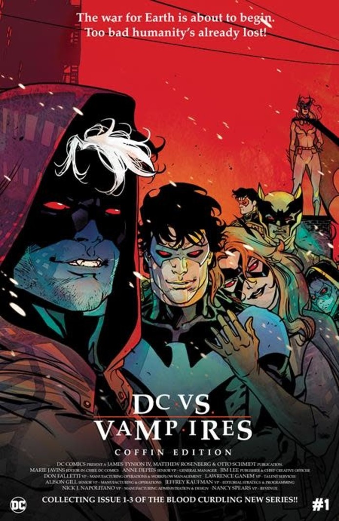 Justice League DC Vs Vampires - Coffin Edition #1