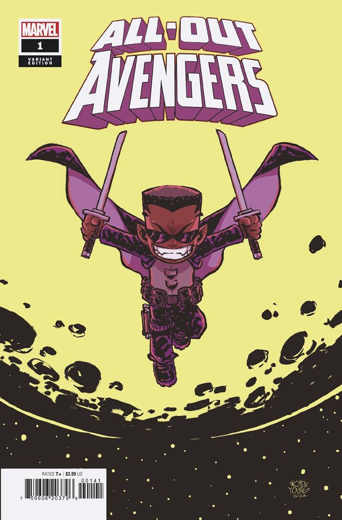 Avengers All-Out Avengers 1 Young Variant
