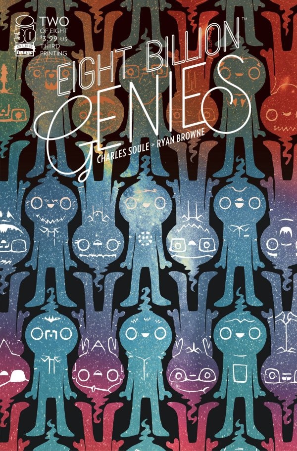 Image Comics Eight Billion Genies #2 (Of 8) 3rd Ptg (MR)