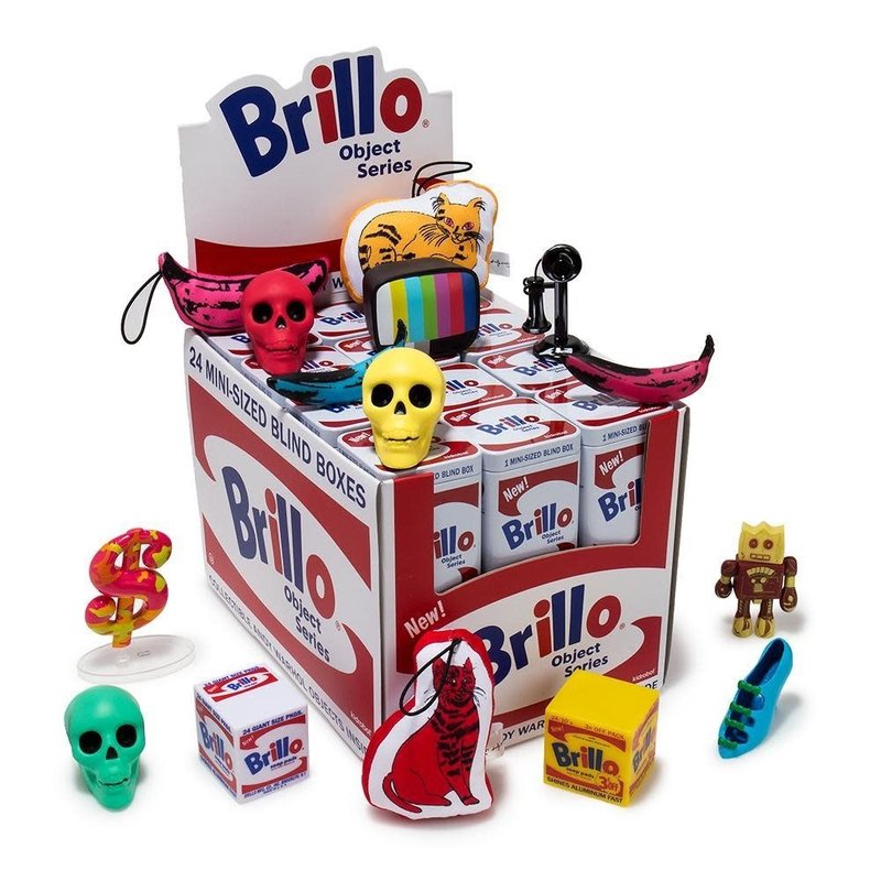 Kidrobot Andy Warhol Brillo Box Mini Series