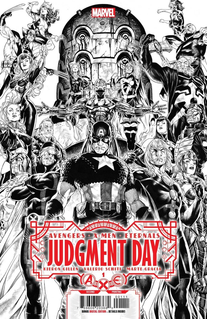 Marvel A.X.E.: Judgment Day #01 Second Printing