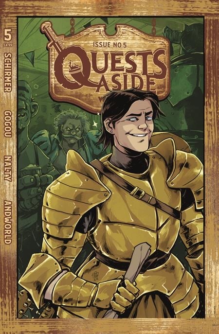 Vault Comics Quests Aside #5 Cvr B Michael Dialynas Var