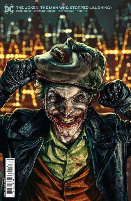 DC Joker The Man Who Stopped Laughing #1 Cvr B Lee Bermejo Var