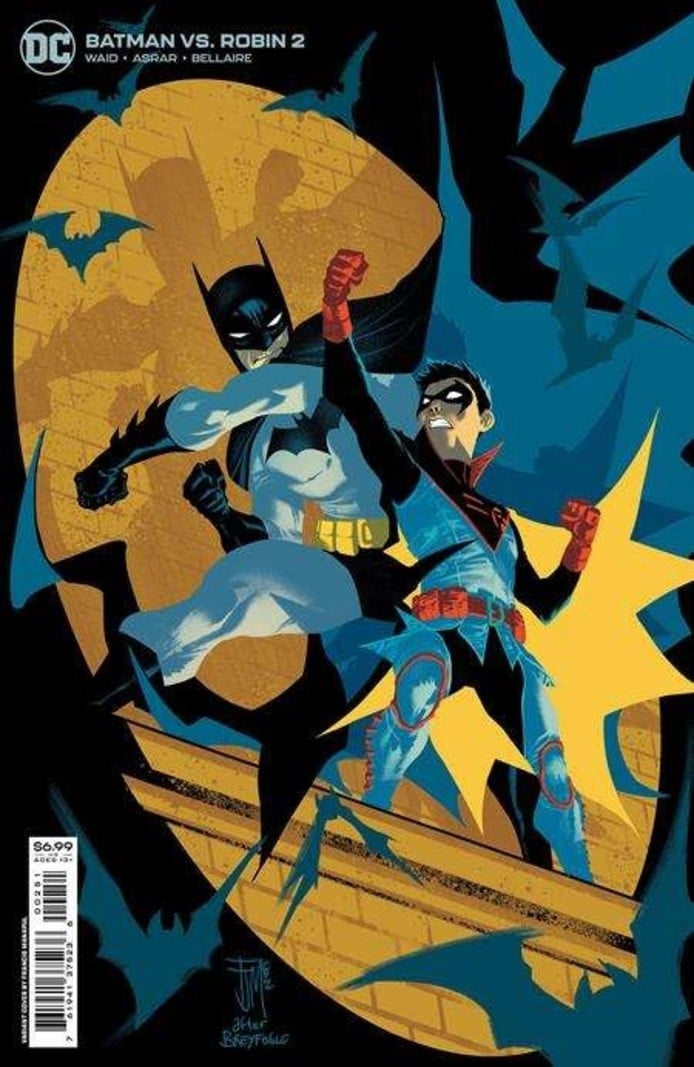 DC Batman Vs Robin #2 (Of 5) Cvr C Francis Manapul Card Stock Var - Revenge  Of
