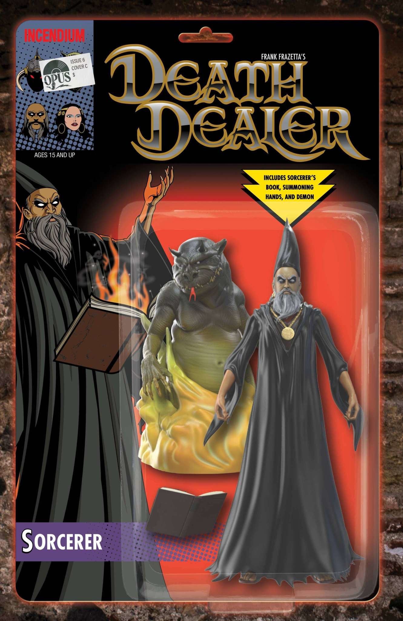 Opus Comics Frank Frazetta Death Dealer #6 Cvr C 5 Copy Incv Sorcerer Ac