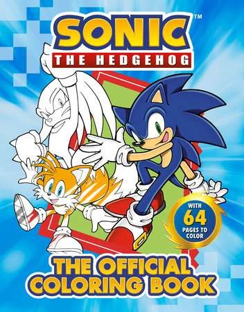 IDW Sonic The Hedgehog: The Official Coloring Book