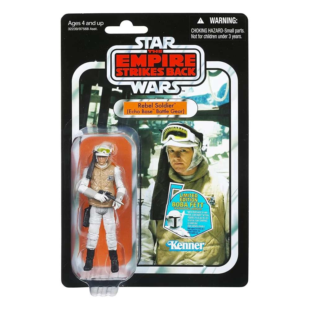 Star Wars Hoth Rebel Soldier | Star Wars The Vintage Collection 2020 Action Figures Wave 9