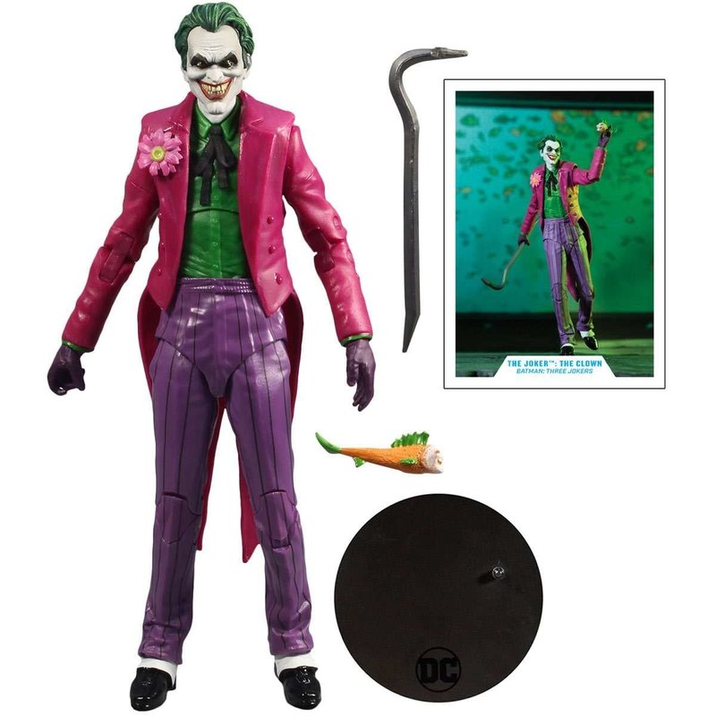 DC Batman Three Jokers - The Joker: The Clown - 7" Action Figure