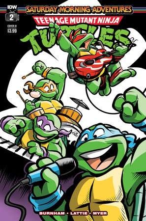 IDW Publishing Teenage Mutant Ninja Turtles: Saturday Morning Adventures #2 Variant B (Fosgitt)