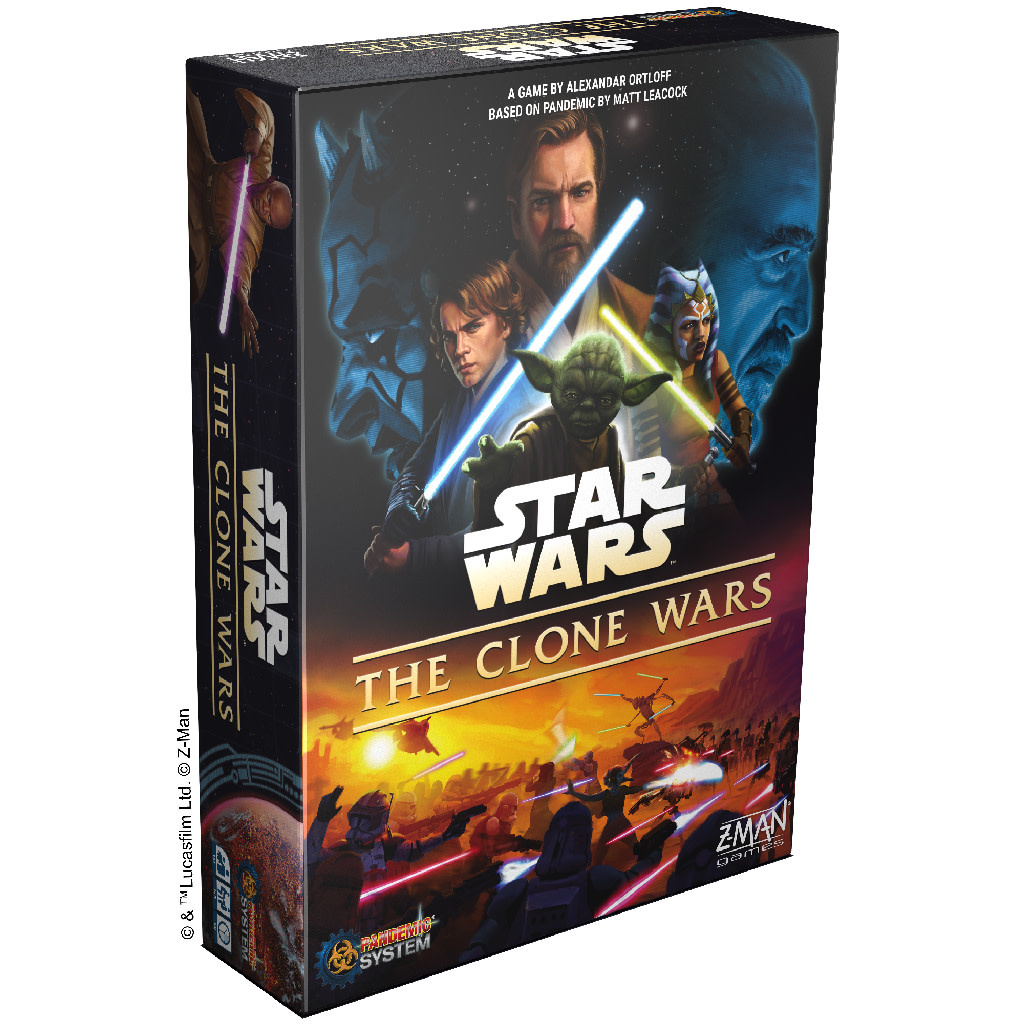 z-man games Star Wars The Clone Wars A Pandemic System Game