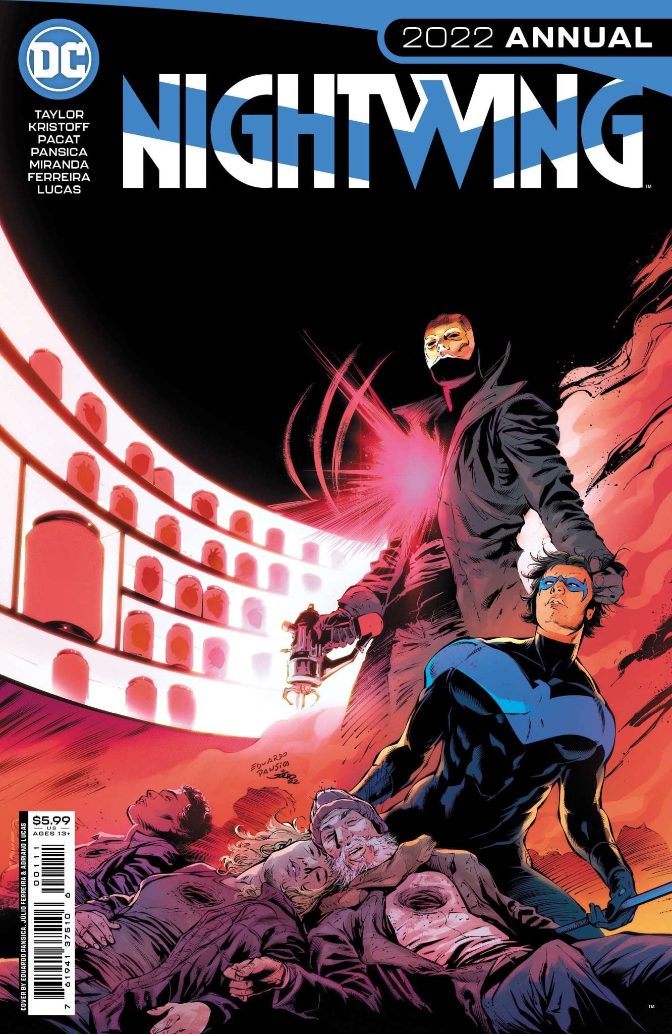 DC Nightwing 2022 Annual #1 Cvr A Eduardo Panisca & Julio Pansica