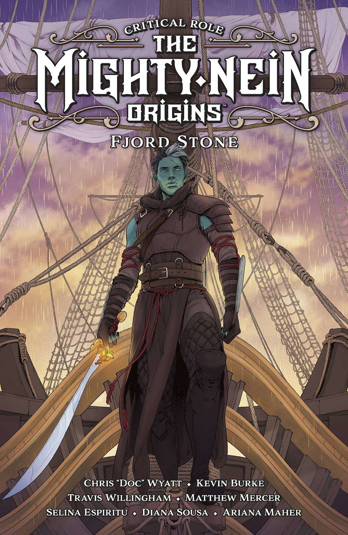 Dark Horse Comics Critical Role Mighty Nein Origins Fjord HC