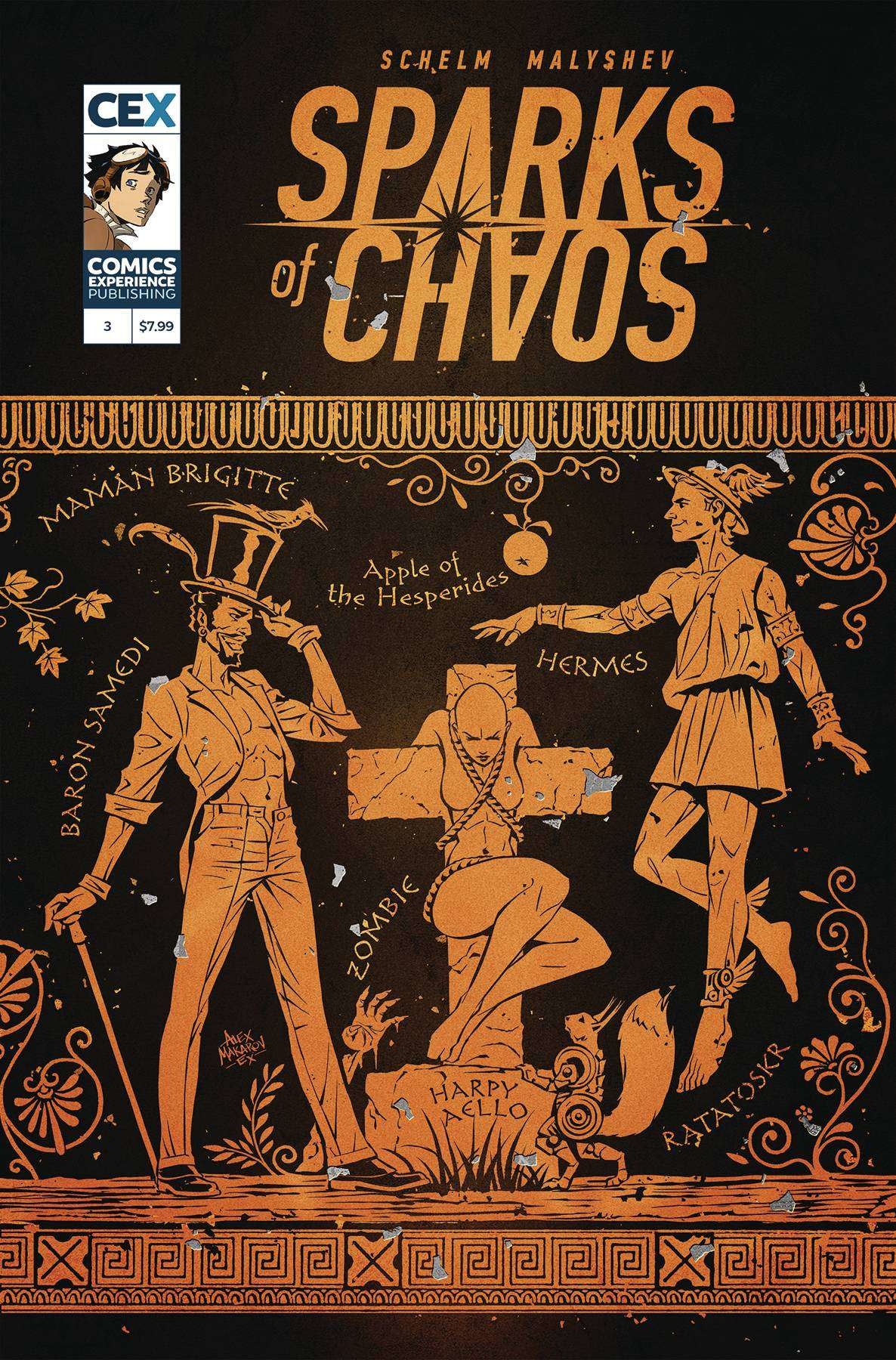 CEX Publishing Sparks Of Chaos #3 (Of 3) Cvr A Makarov (MR)