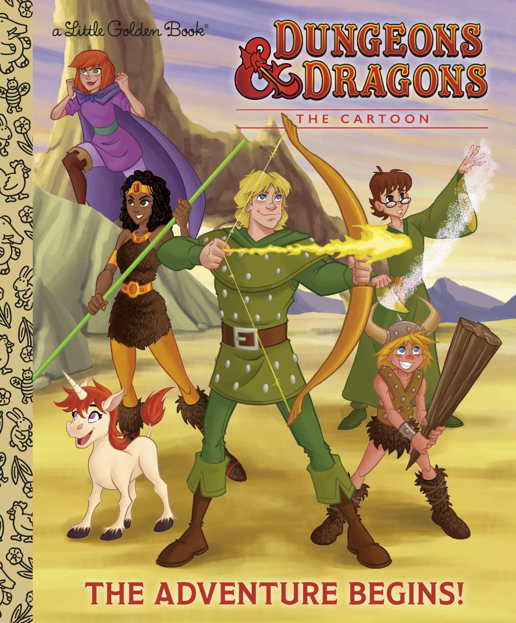Golden Book The Adventure Begins! (Dungeons & Dragons)