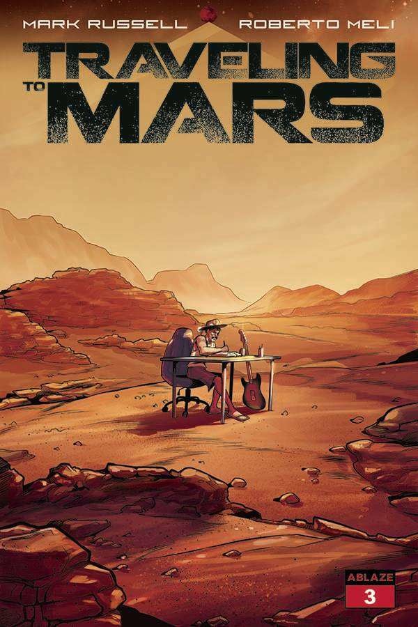 Ablaze Publishing Traveling To Mars #3 Cvr B Valentina Pinti (MR)