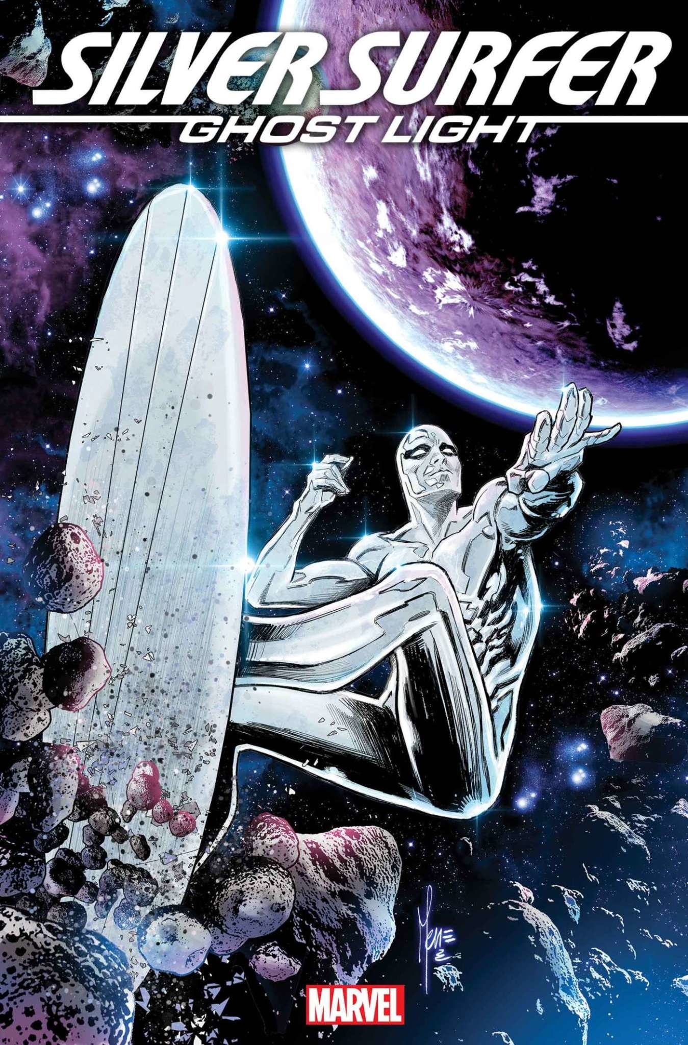 Marvel Silver Surfer: Ghost Light 1 Checchetto Variant