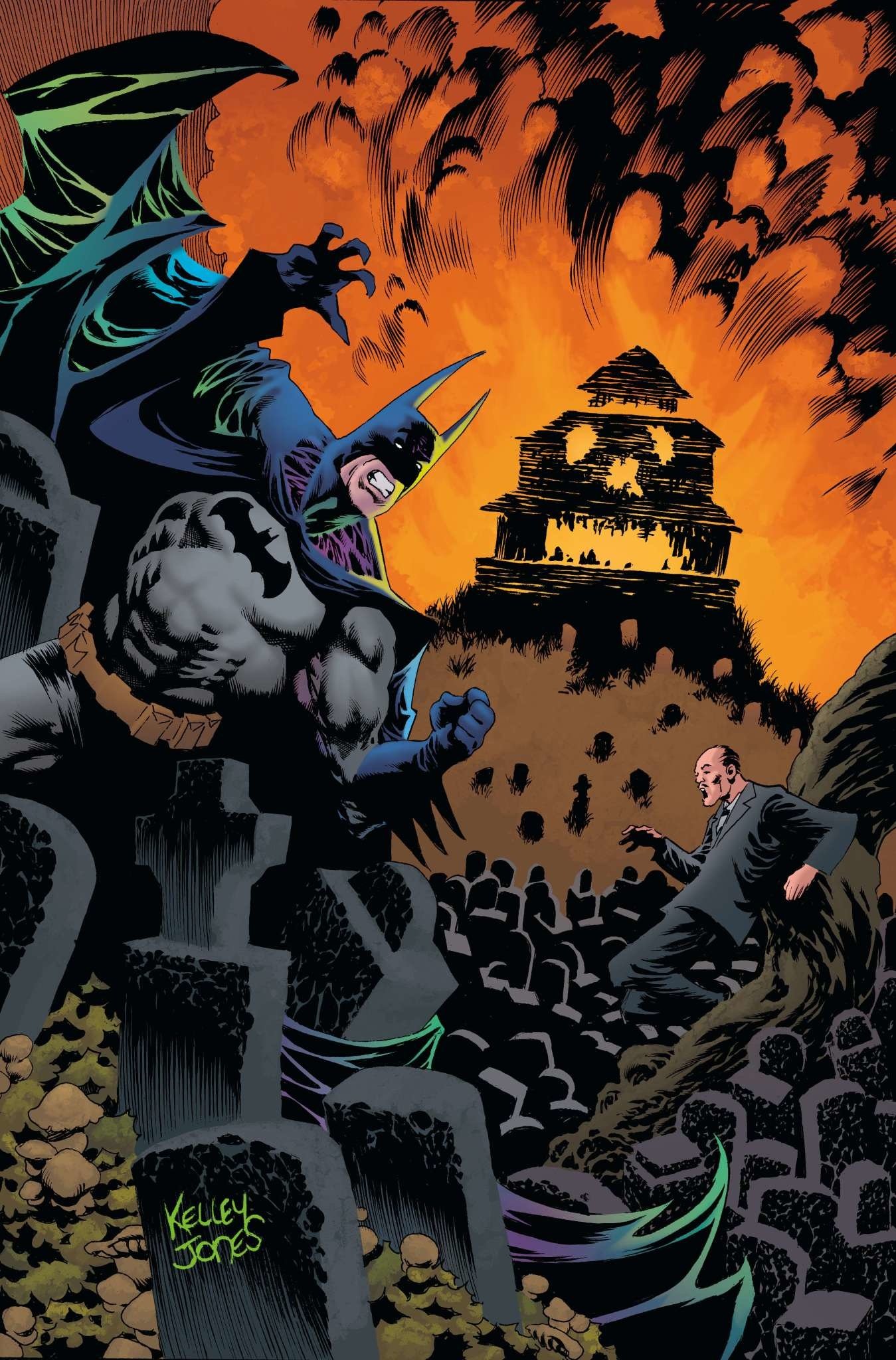 DC Batman Vs Robin #5 (Of 5) Cvr B Kelley Jones Card Stock Var (Lazarus  Planet) - Revenge Of