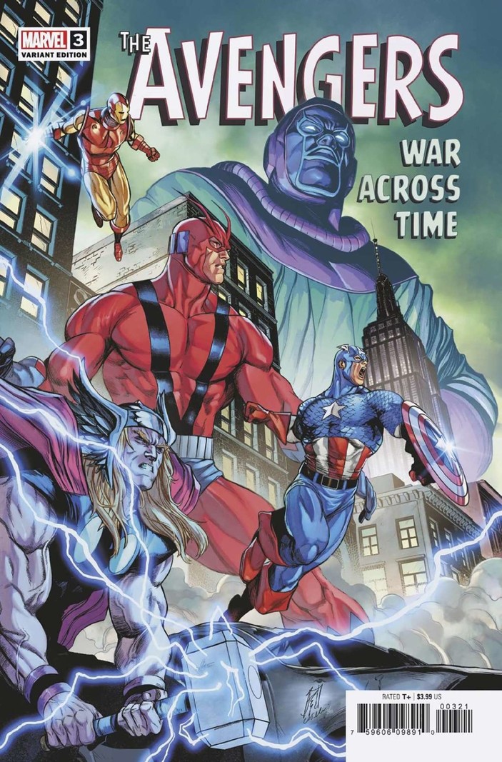 Marvel Avengers: War Across Time 3 Caselli Variant