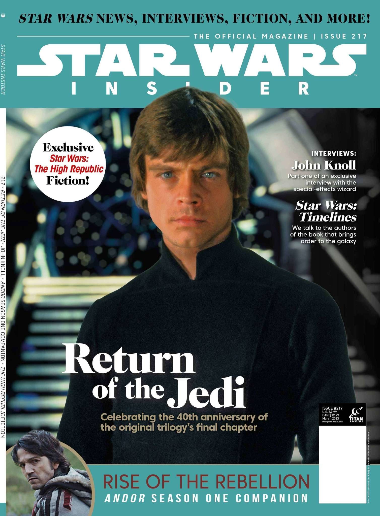 Titan Comics Star Wars Insider #217 Newsstand Ed