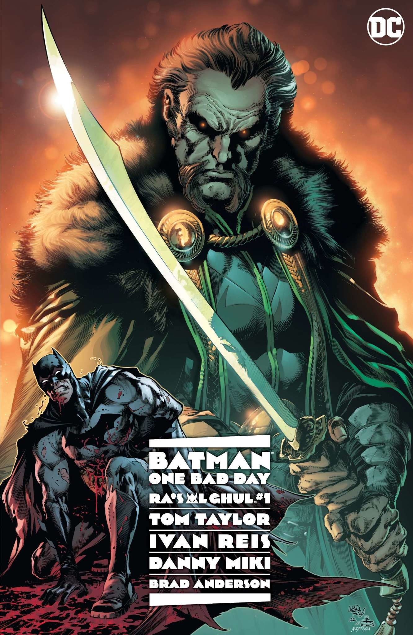 DC Batman One Bad Day Ras Al Ghul #1 (One Shot) Cvr A Ivan Reis & Danny  Miki - Revenge Of