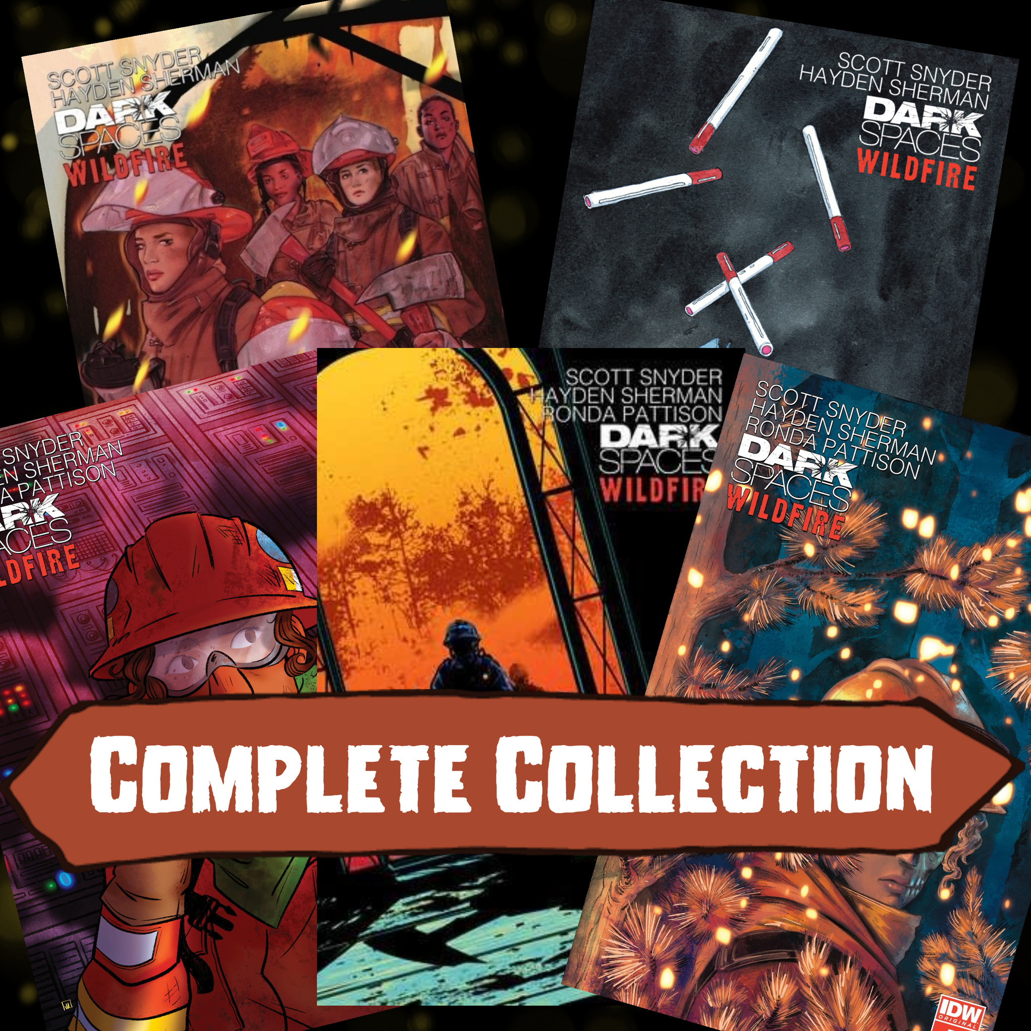 IDW Comics Dark Spaces:Wildfire Comic Bundle