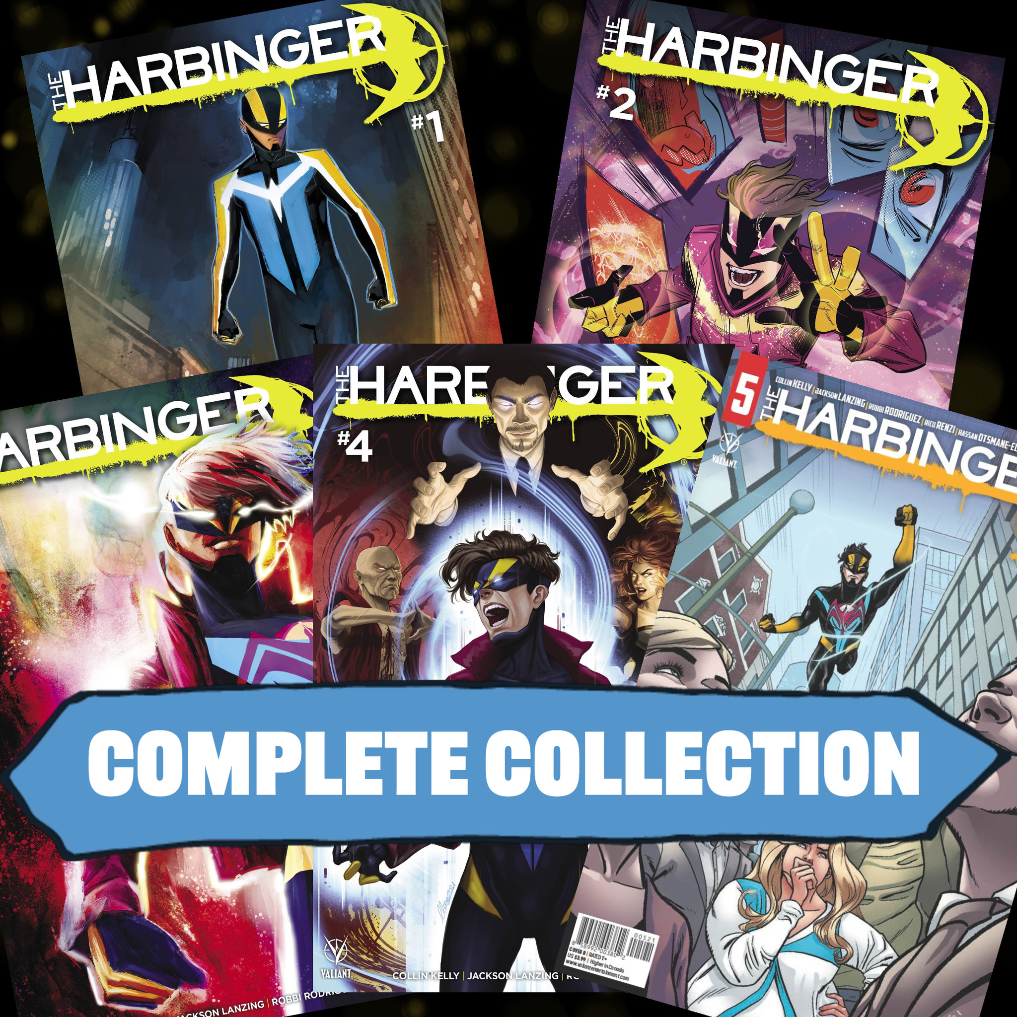 Valiant Entertainment Harbinger Comic Bundle