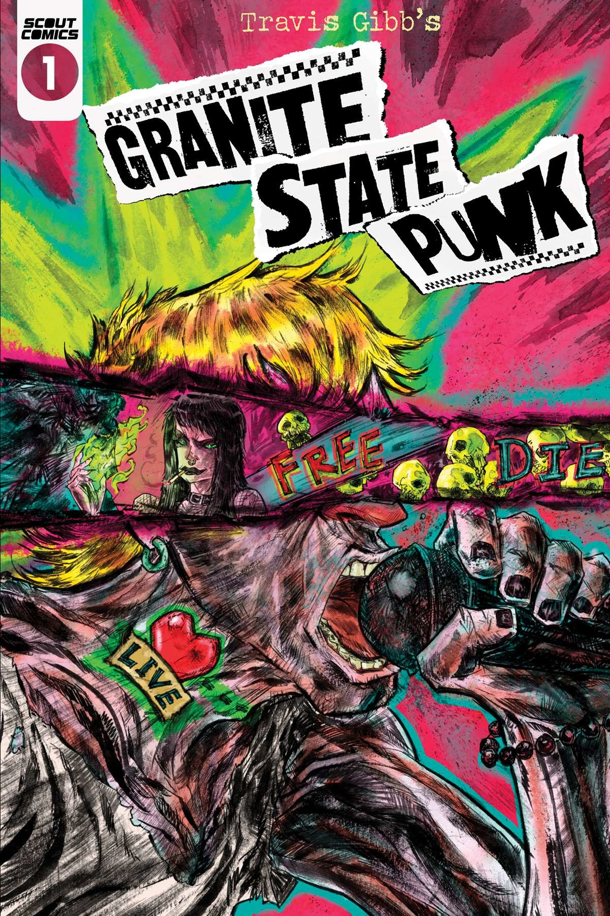 Scout Comics Granite State Punk Cvr A Patrick Buermeyer (One Shot) (MR)