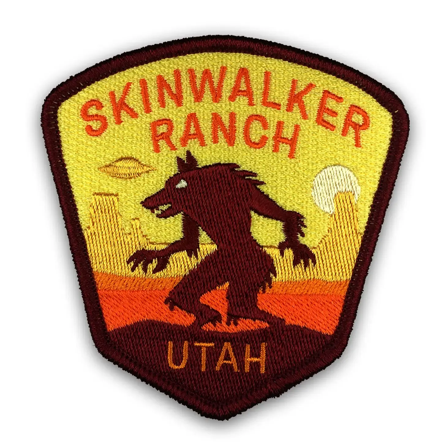 Skinwalker Ranch, Utah Travel Patch - Iron-on