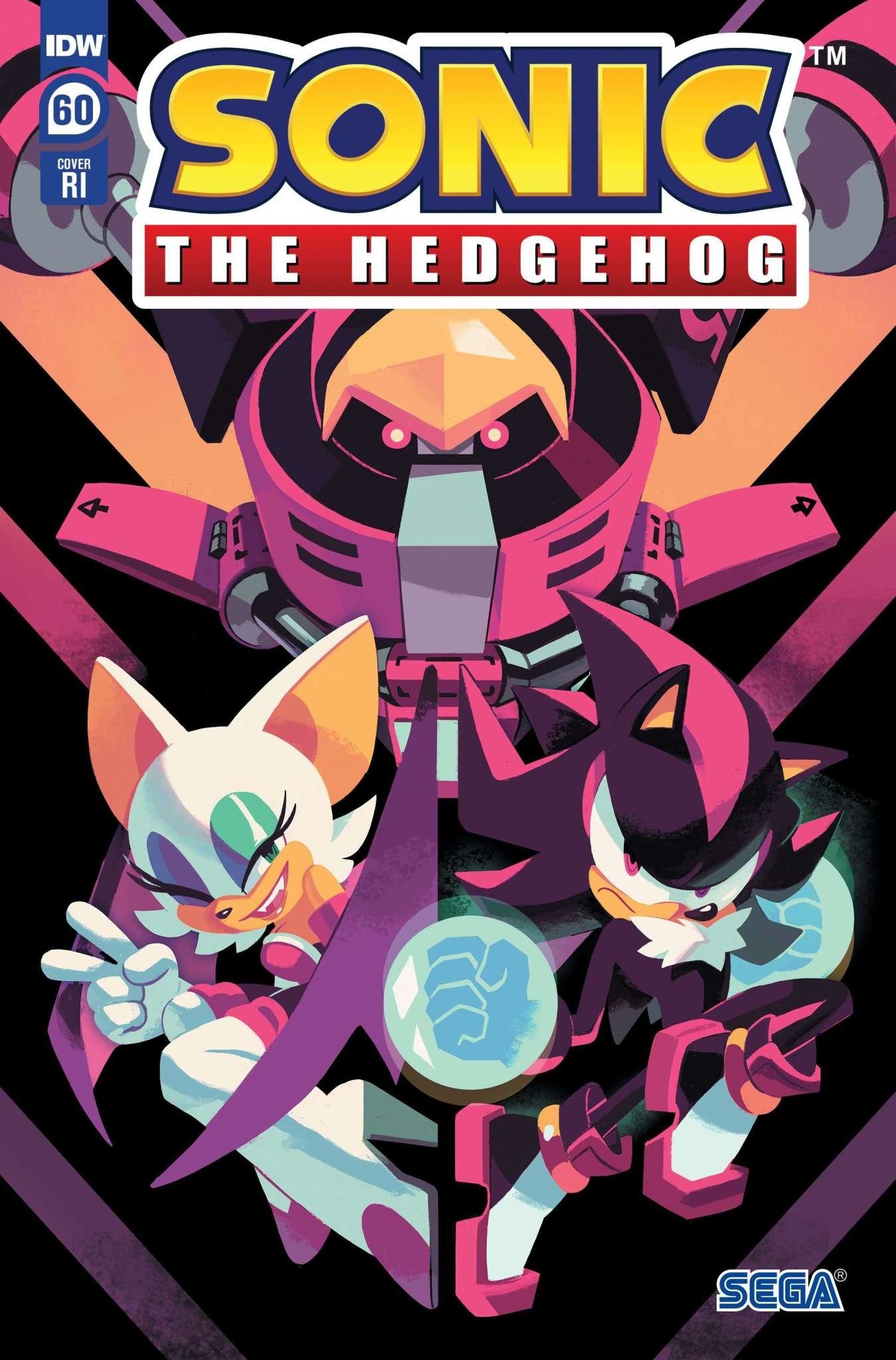 IDW Sonic The Hedgehog #60 Variant Ri (10) (Fourdraine)