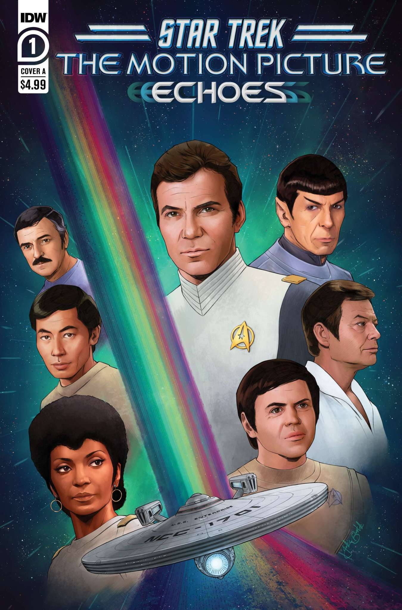 IDW Star Trek: The Motion Picture--Echoes #1 Cover A (Bartok)