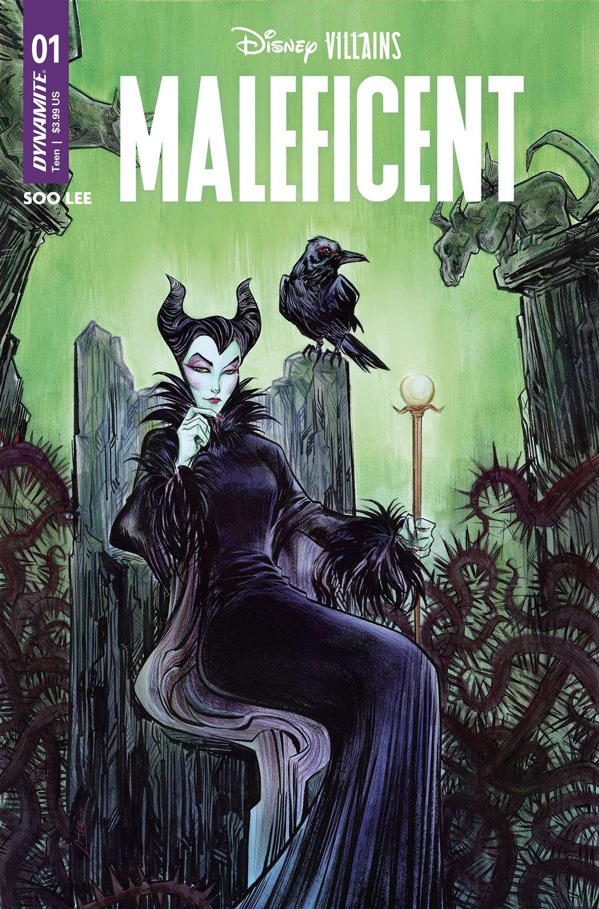 Dynamite Disney Villains Maleficent #1 Cvr B Soo Lee