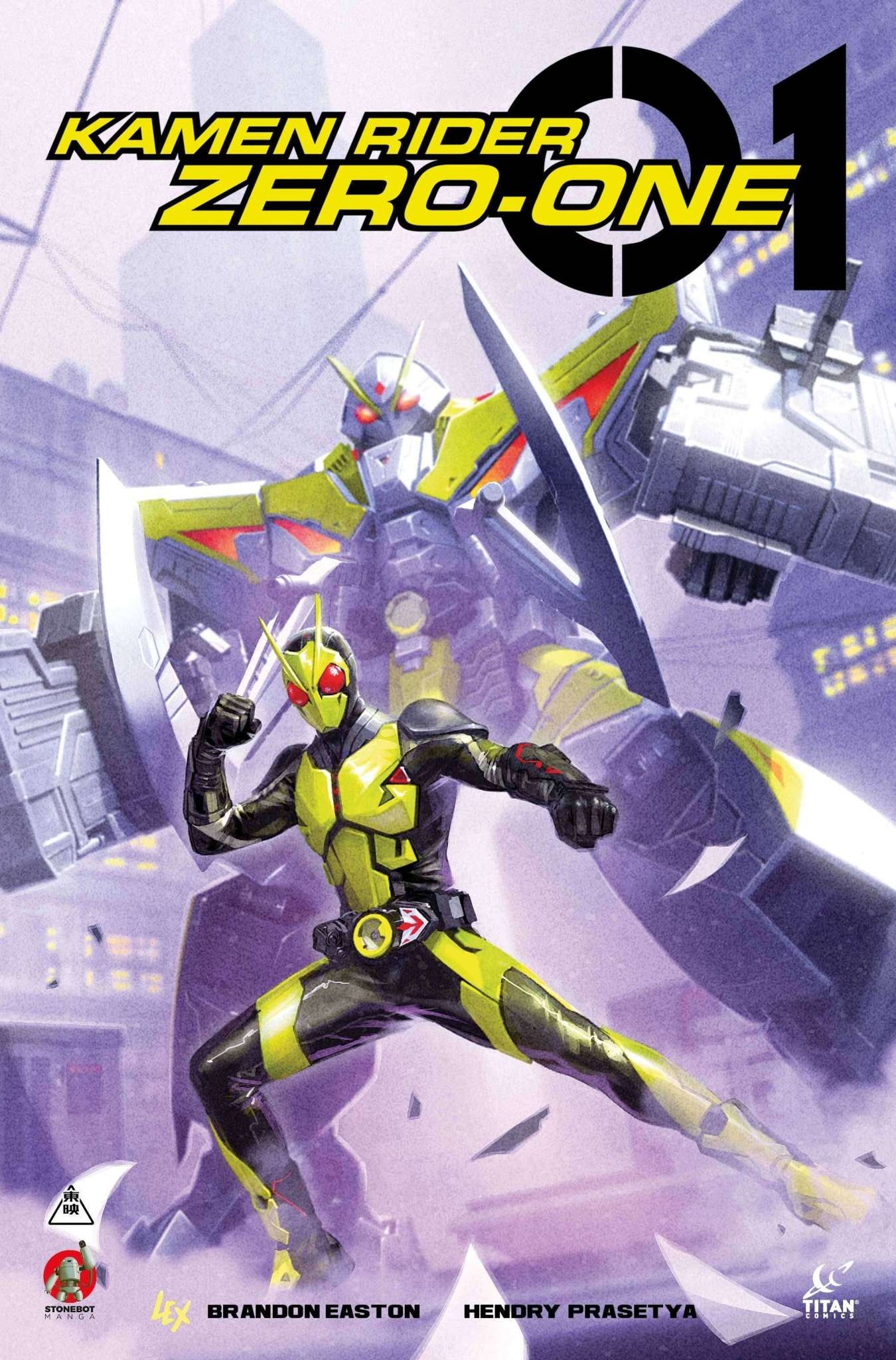 Titan Comics Kamen Rider Zero One #4 Cvr A Roland