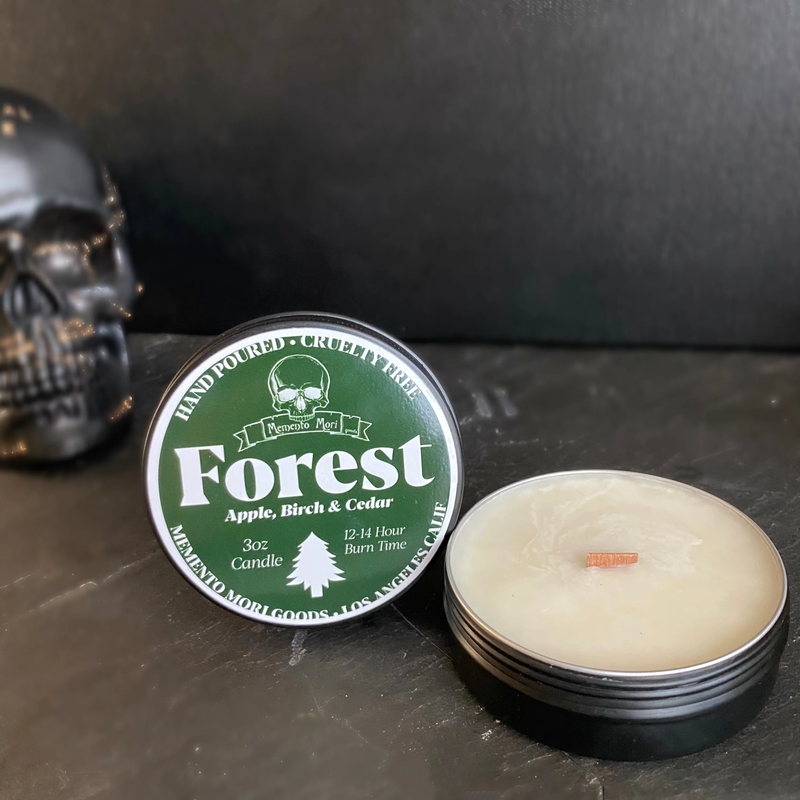 Memento Mori - Forest Candle