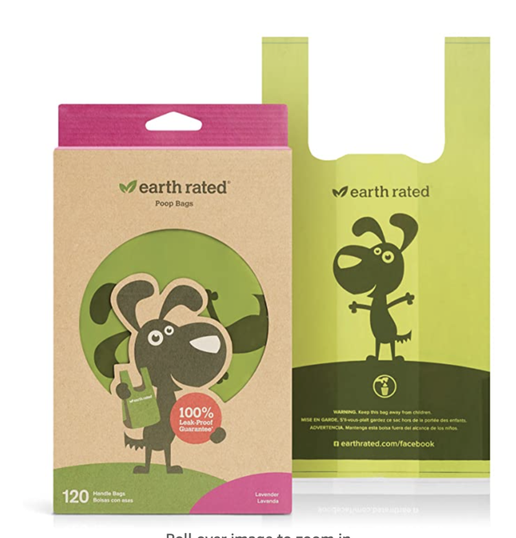 Earth Rated Eco Handle Bags 120ct