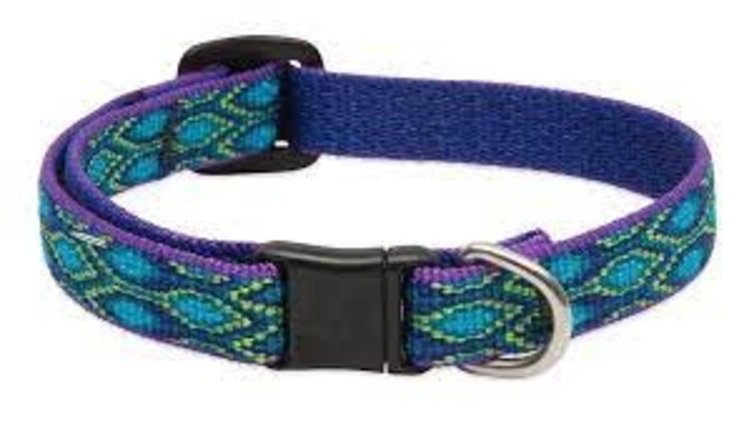 Lupine | Cat Collar | Sea Glass | 1/2" x 8-12"