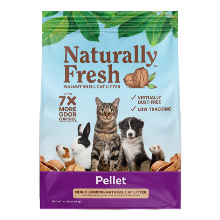 Naturally Fresh Litter | Non-Clumping Pellets | 10lb