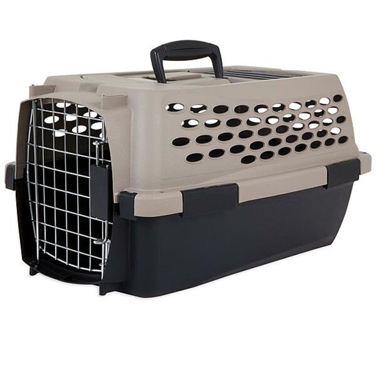Pet Mate Pet Mate - Welcome Home carrier - black and tan - 19" - 10lbs