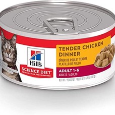 Hills Pet Nutrition Hills | Feline | Wet | Adult 1-6 |  Tender Chicken Dinner  | 5.5oz