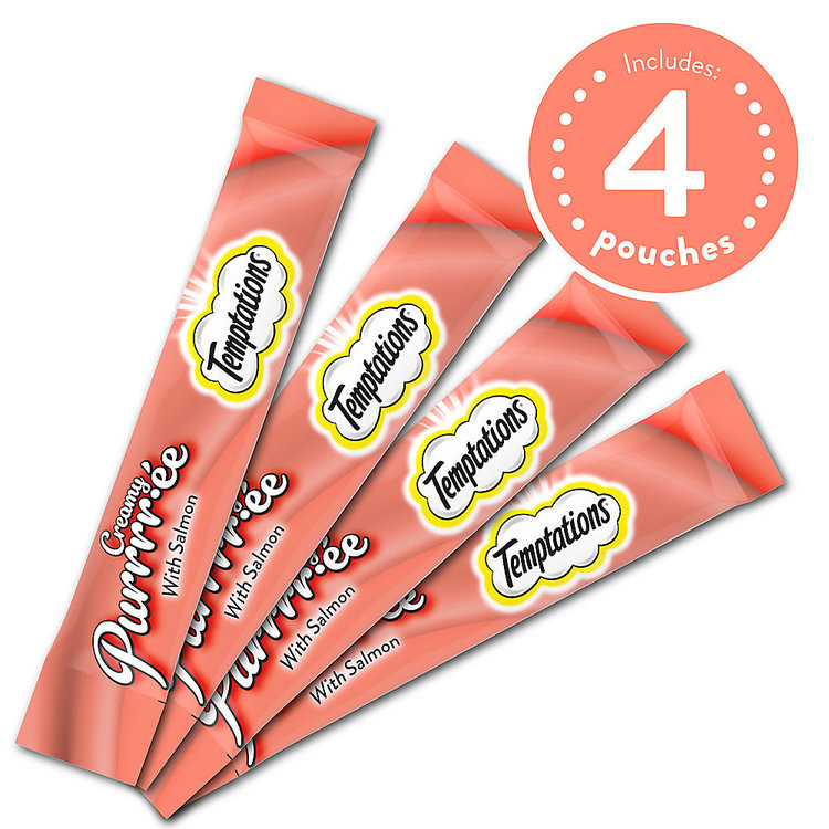 Temptations - Puree - salmon - 1.7 oz