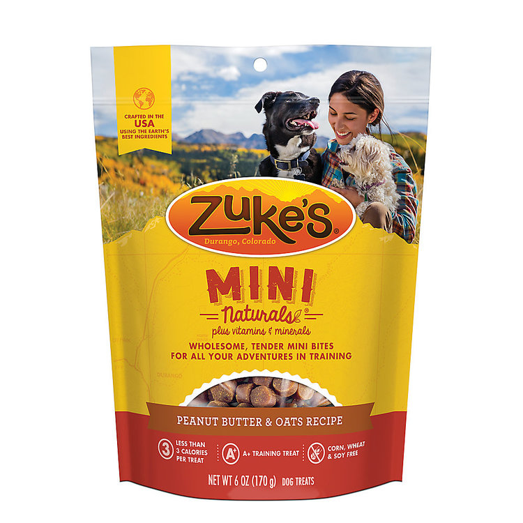 ZUKES | Mini Naturals | Peanut Butter | 6oz